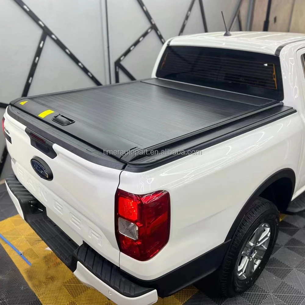 

4X4 Accessories Aluminum Roller Lid Retractable Pickup Truck Bed Hard Roll up Manual Tonneau Cover for Mitsubishi L200