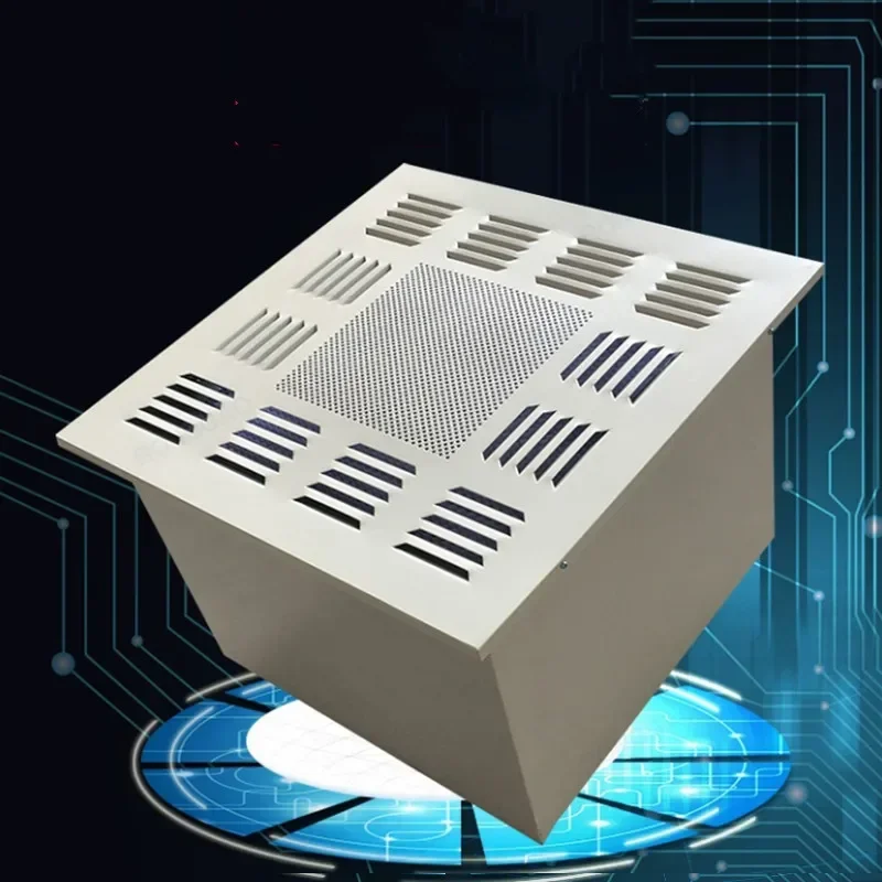 Dust-Free Workshop Ffu High Efficiency Filter Ceiling Wall Mounted New Fan Professional Formaldehyde Air Self-Purifier