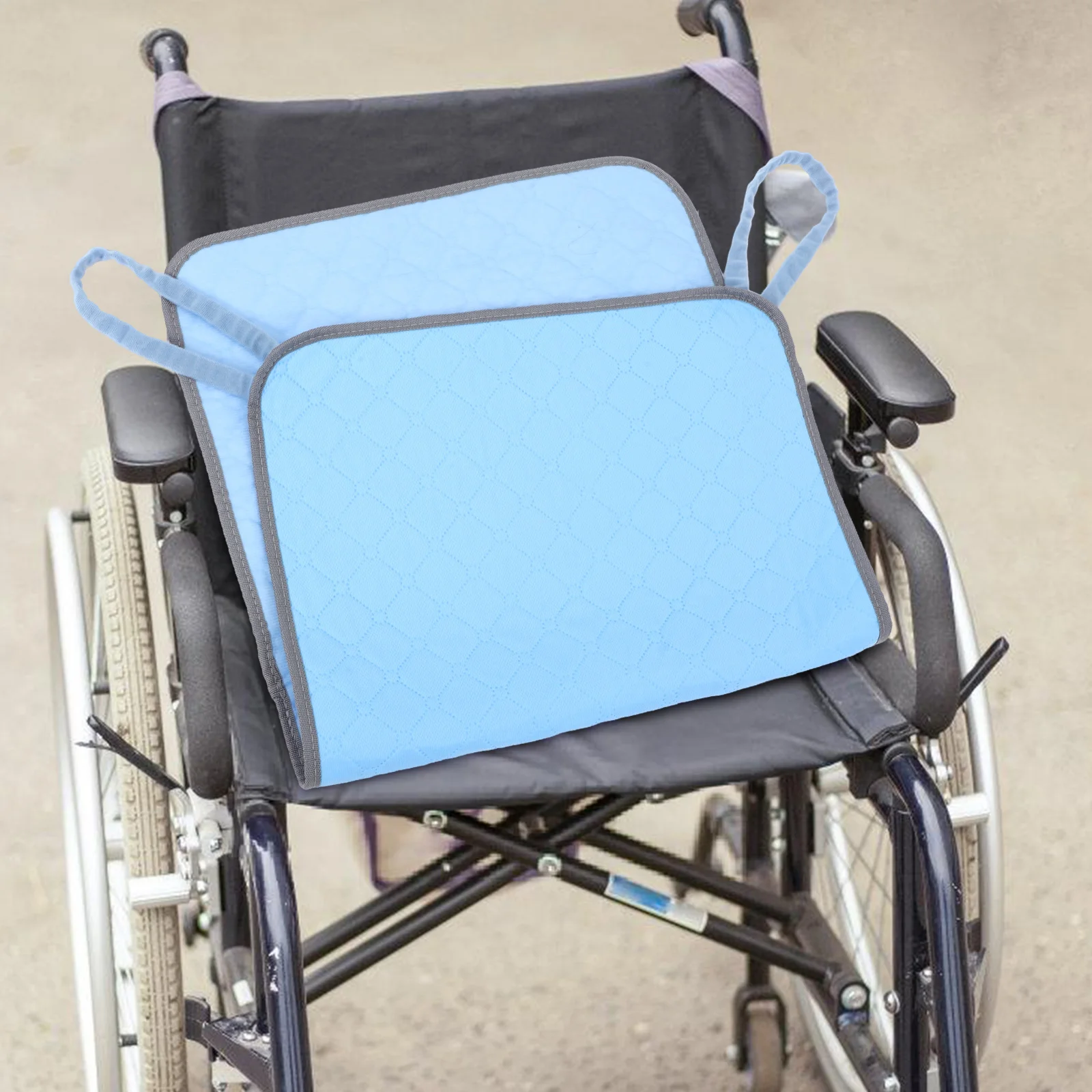 

Non-Slip Waterproof Wheelchair Seat Pad Absorbent Leak-Proof Cushion Elderly Care Washable Chair Protector Incontinence