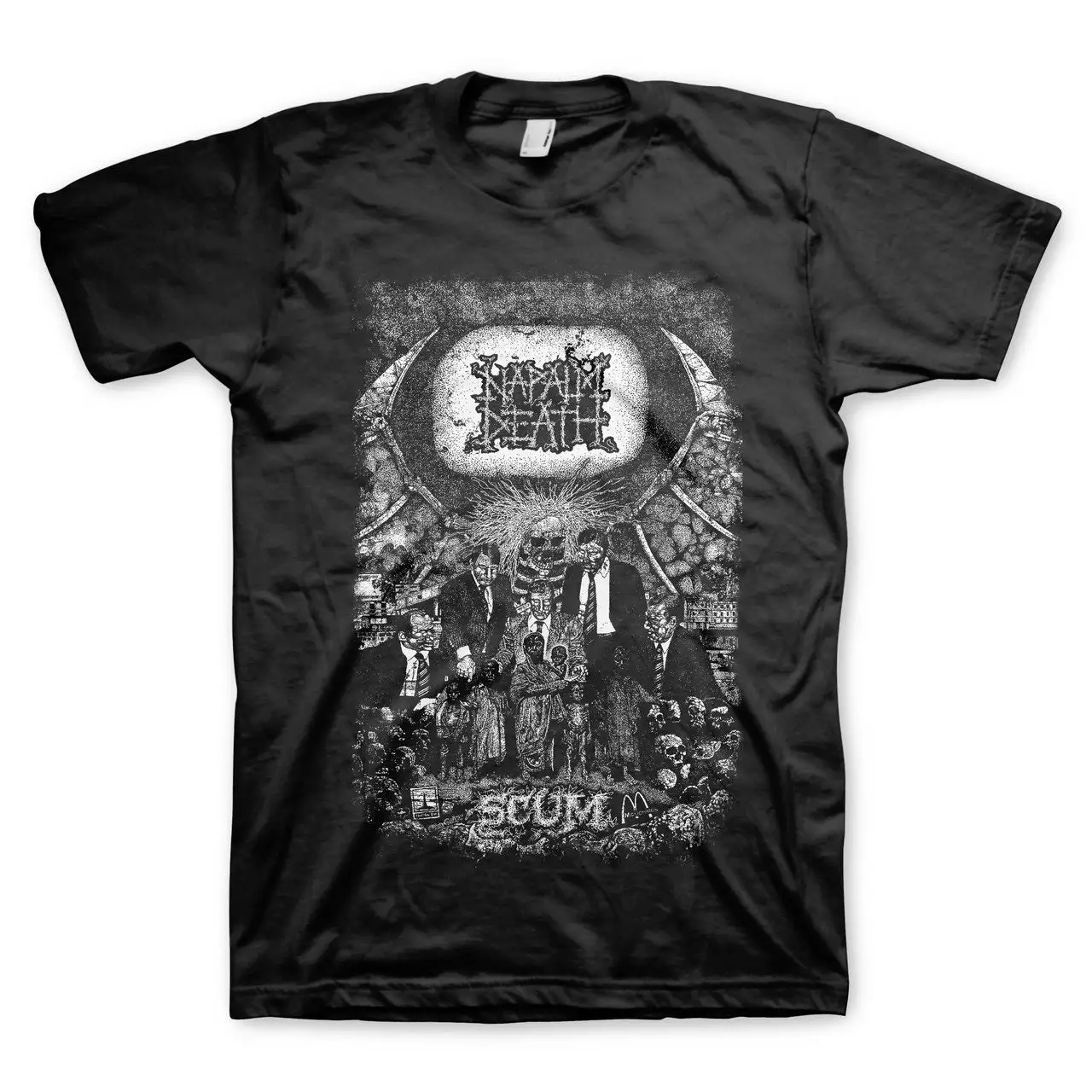 Napalm Death Scum Vintage T Shirt