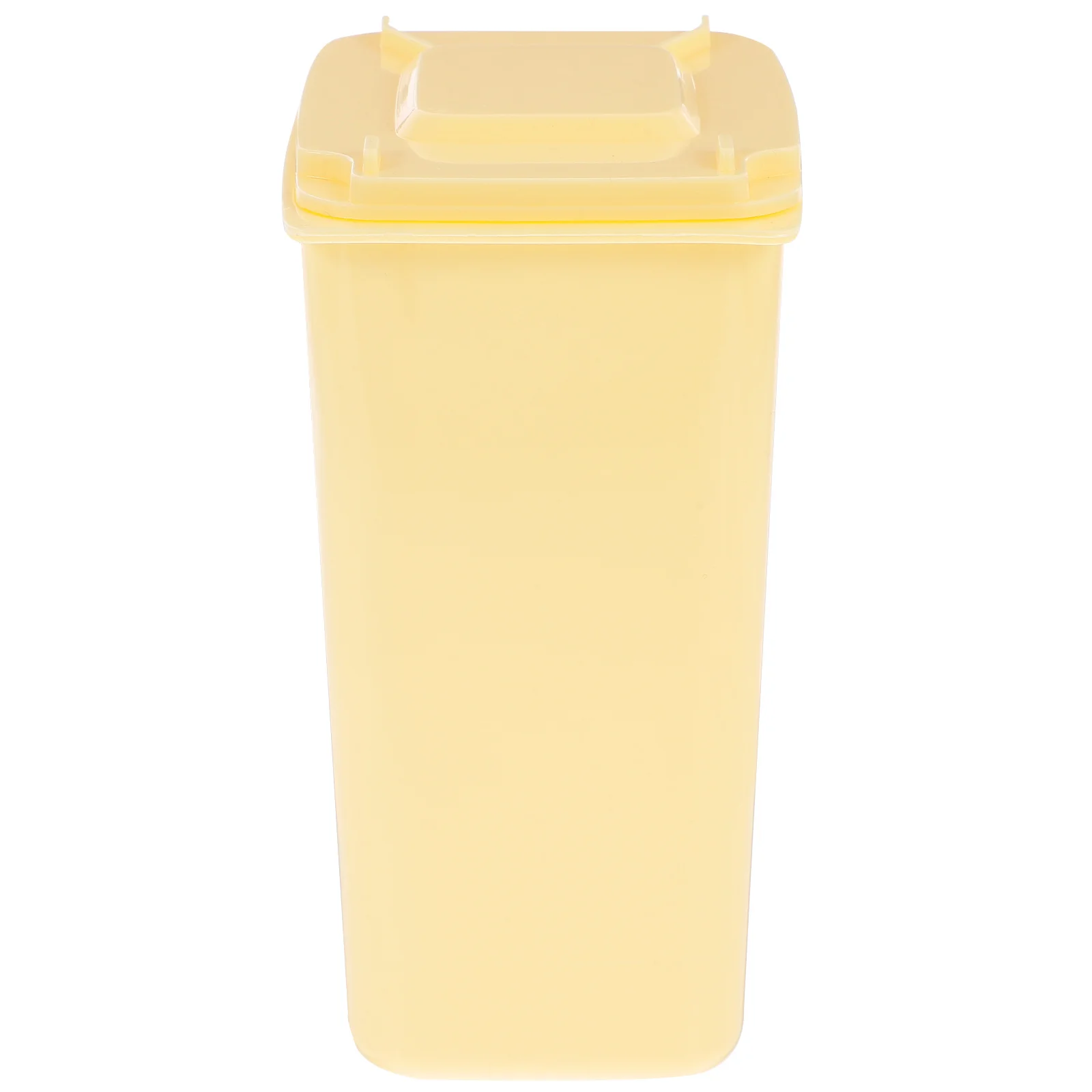 Small Desk Trash Bin Multi-Function Storage Box for Countertop Stationery Organizer Desk Organizer Desktop Trash Can
