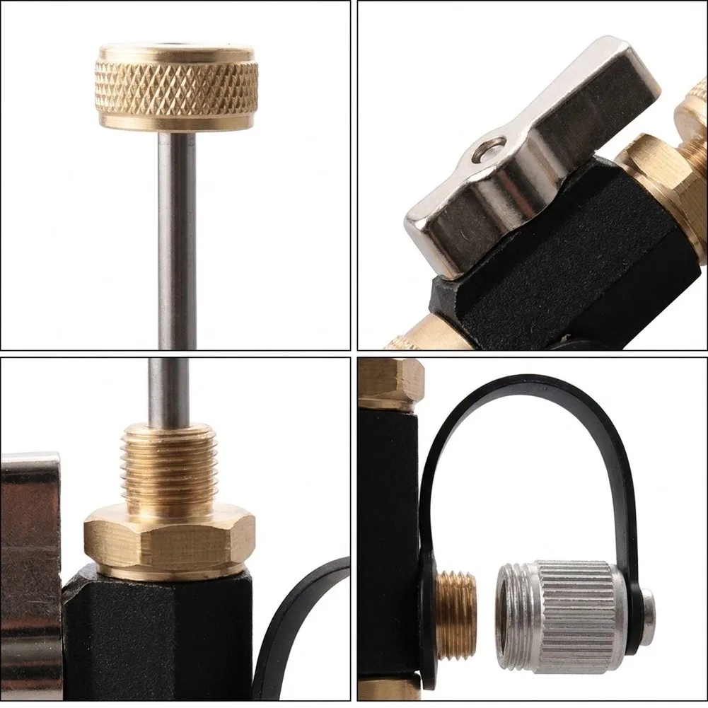 Precision AC Valve Core Removal Tool With 1/4 Inch Adapter For Easy Repairs!  For Auto And HVAC Repair And Maintenance Tasks