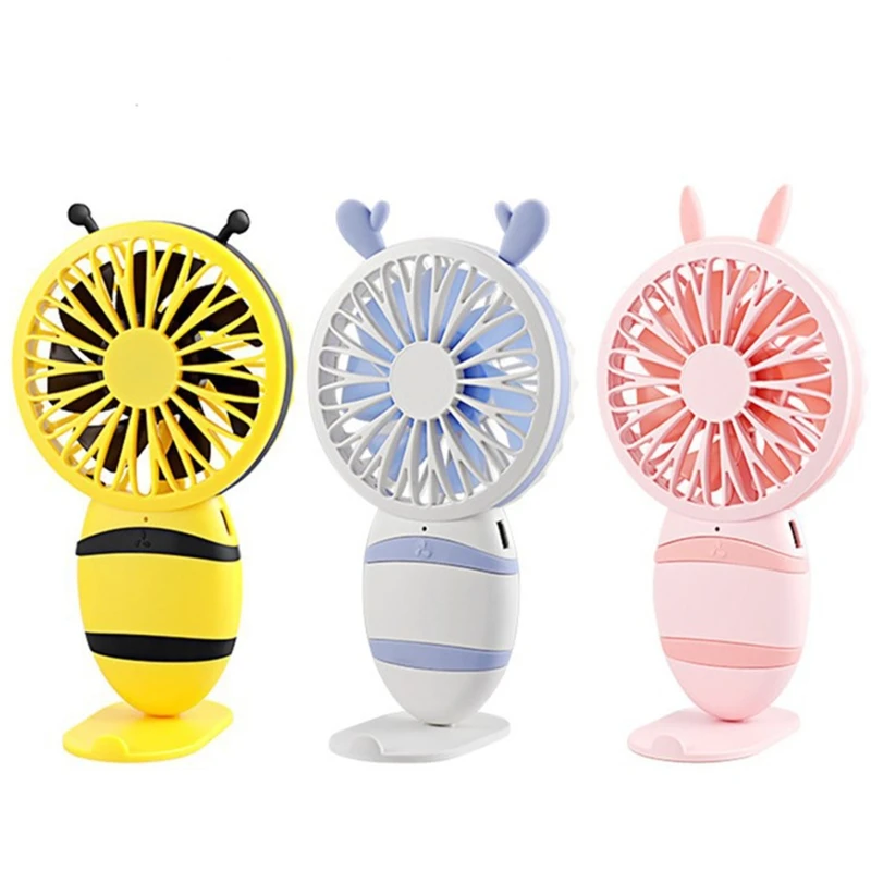 D0AB Small Cooling Fan 3 Speed Mini Ventilation Fan USB Eyelash Fan Low Noise