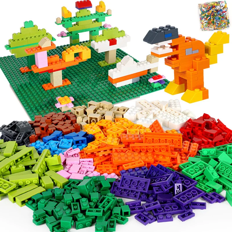 

Креативные красочные строительные блоки из мелких частиц, совместимые с классической опорной пластиной, опорная пластина MOC, кирпичи, игрушки «сделай сам»