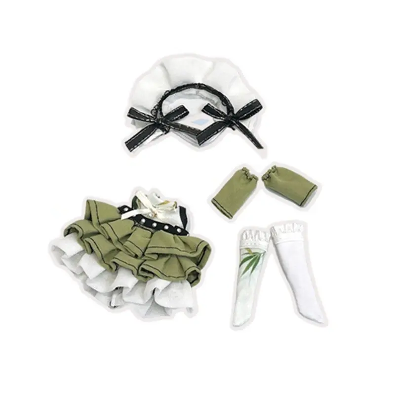 Doll's Clothes Suitable for OB11 Set YMY-GSC 1/8,1/12 BJD Dress Change 16-17cm Doll Toy Accessories(No doll)