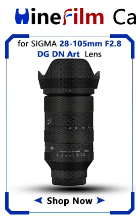 Hinefilm-Schutzfolie für Sigma 14 F1.4 FE / L Objektiv, Dekorfolie 14F1.4, Objektivhülle für Sigma 14mm F1.4 DG DN Art Objektiv, Schutzfolie – Detail 1