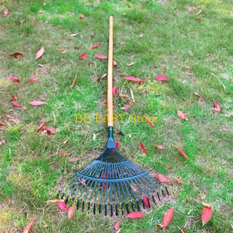 

E28F Garden Rake for Head Replacement Collect Among Delicate Plant Lawns Ya