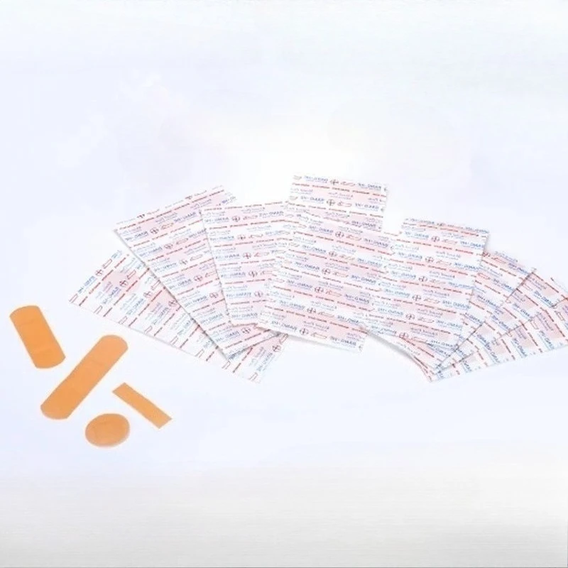 

100 шт./компл., пластыри для оказания первой помощи, клейкие повязки для ран, пластыри круглой формы, пластыри, лента для экстренной перевязки