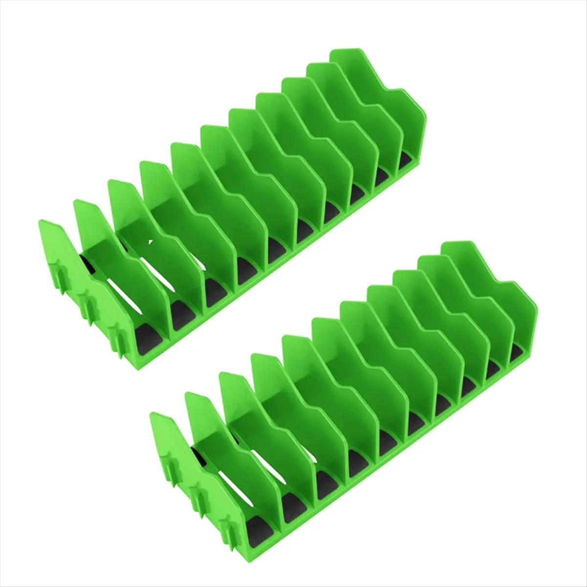 2026 Trend Plier Organizer Rack,10-Slot Pliers Cutters Organizer Rack with Non-Slip Rubber Base,Tool Drawer Toolbox,Extendable