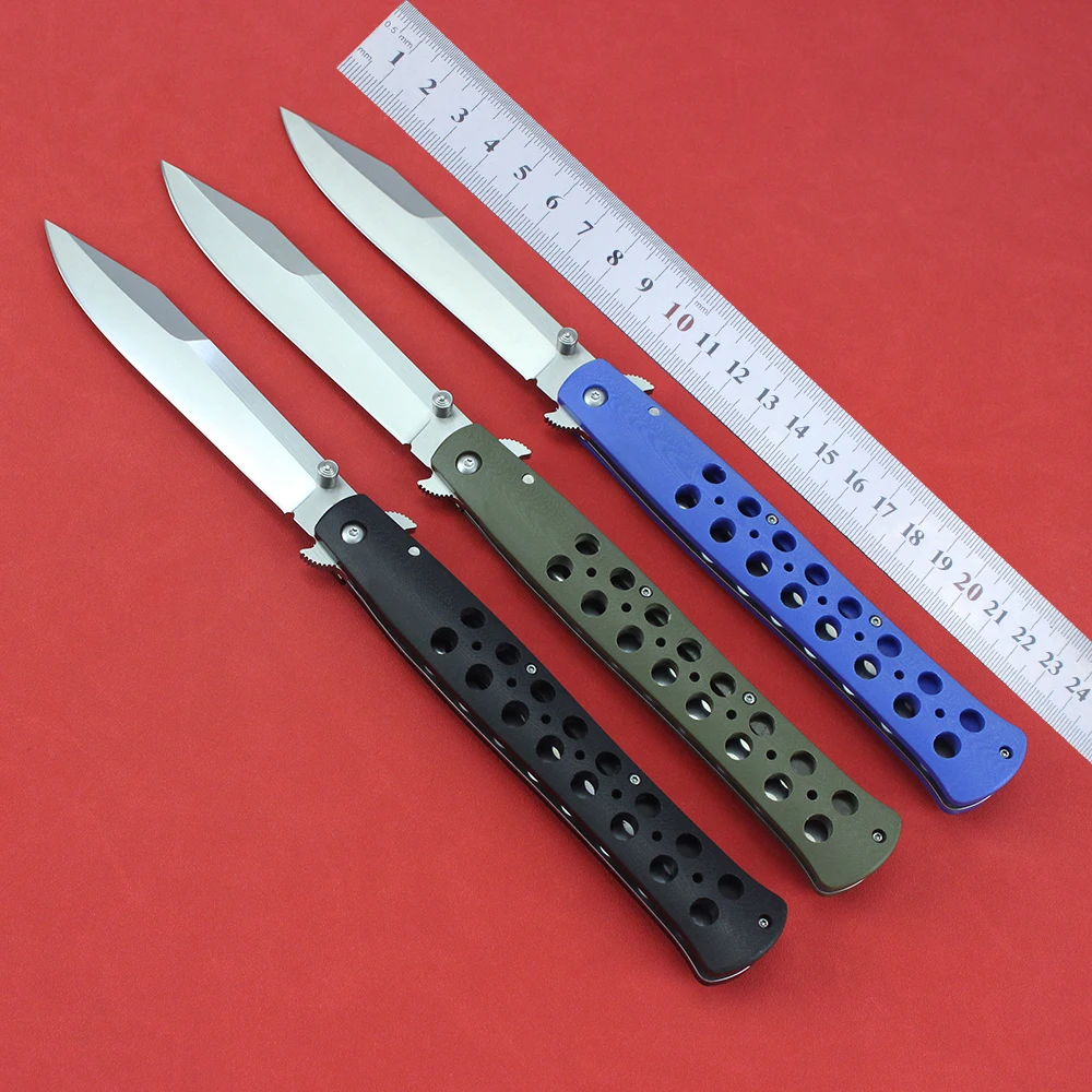 Cold New Tactical Combat knives TI-LITE S35VN Steel G10 Folding knife Professional Survival Hunting Knife EDC Self-defense Tools