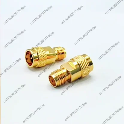 1pc qsma-jk adapter male end quick plug qsma/sma-jk glue-filled test adapter