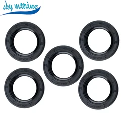 5PCS 93101-25M03-00 93101-25M03 Lower Unit Oil Seal S-TYPE Fit Yamaha Outboard Parts OEM 93101-25M03 9310125M03 Size: 25X40X6