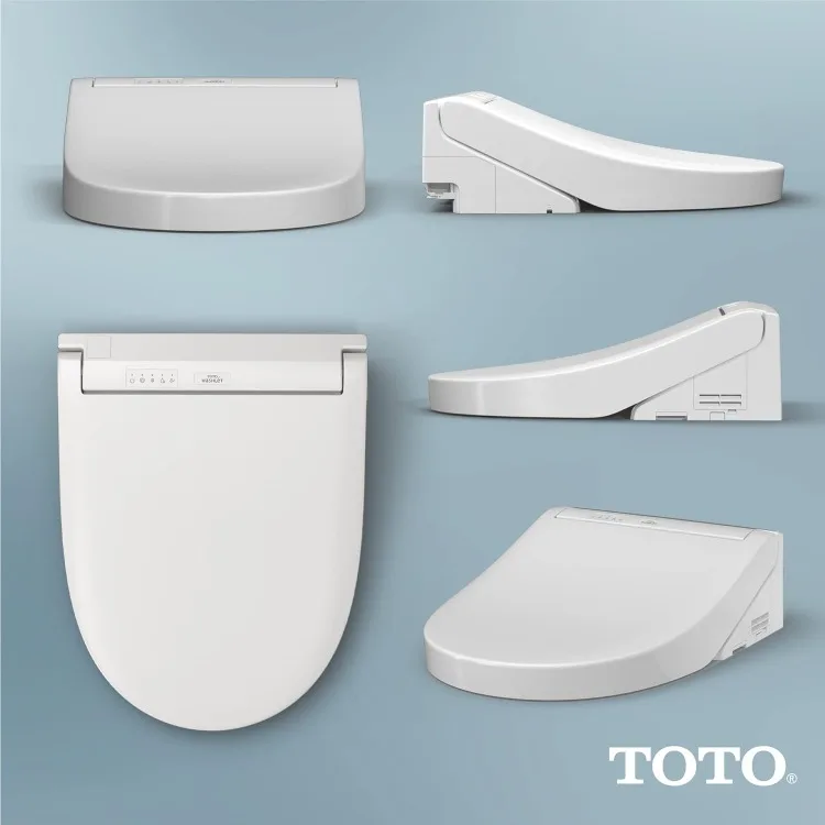 WASHLET-Assento Sanitário Bidé Eletrônico, C5 Redondo, Algodão, Branco, 5 Redondo