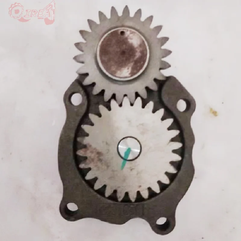 For China Supplier Excavator Spare Parts 6D107 Engine Oil Pump Excavator Parts