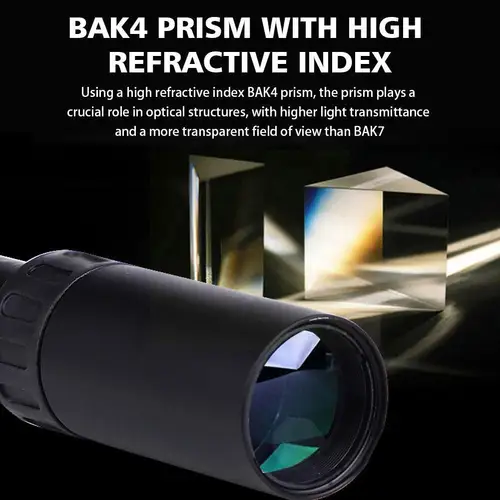 Imagen 2 del producto Hikin-telescopio Monocular portátil con Zoom 10-300X, soporte para teléfono inteligente, trípode para adultos, observación de aves, Camping, O1D2