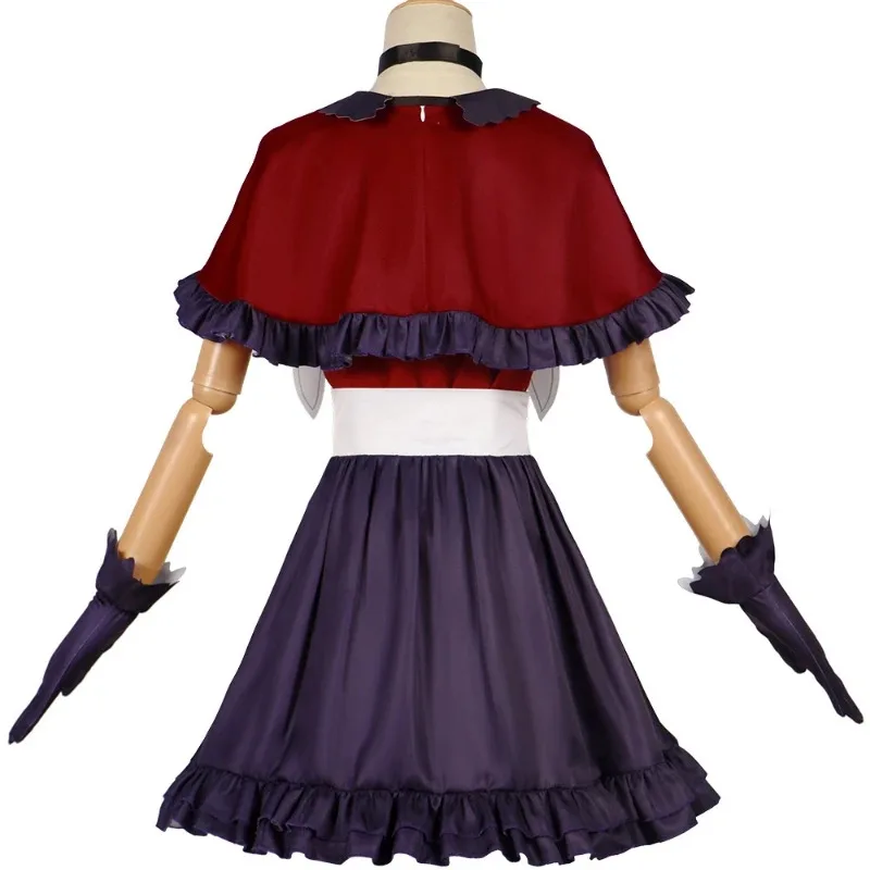 

25COSOshi No Ko Arima Kana/Hoshino Ruby Song и танцевальное платье для девочек, красная униформа, Хэллоуин, аниме, карнавал, переодевание