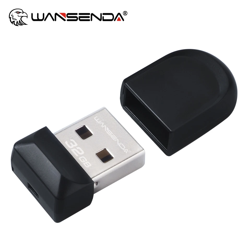 WANSENDA Super Mini USB Flash Drive Wodoodporny Pendrive 64GB 32GB 16GB 8GB 4GB Prawdziwa pojemność USB 2.0 Pendrive