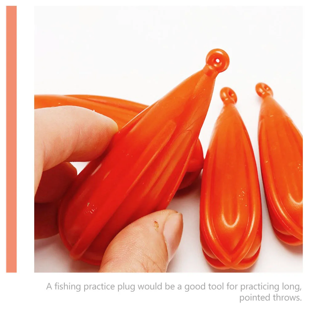 

5pcs Fishing Practice Plug for Kids Bass Professional Casting Wear Resistant Compact Daily Use Outdoor Portable Replaceable