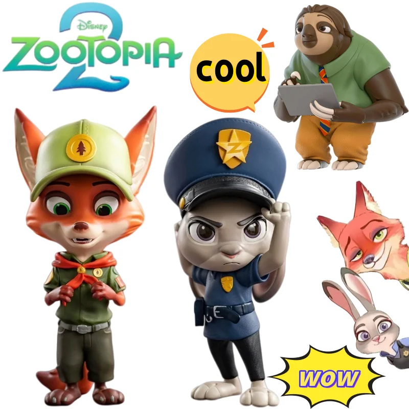 

Disney Zootopia Judy Hopps Nick Wilde ленивец ручной креативный дорогой аниме мультяшная кукла домашний компьютер настольные украшения