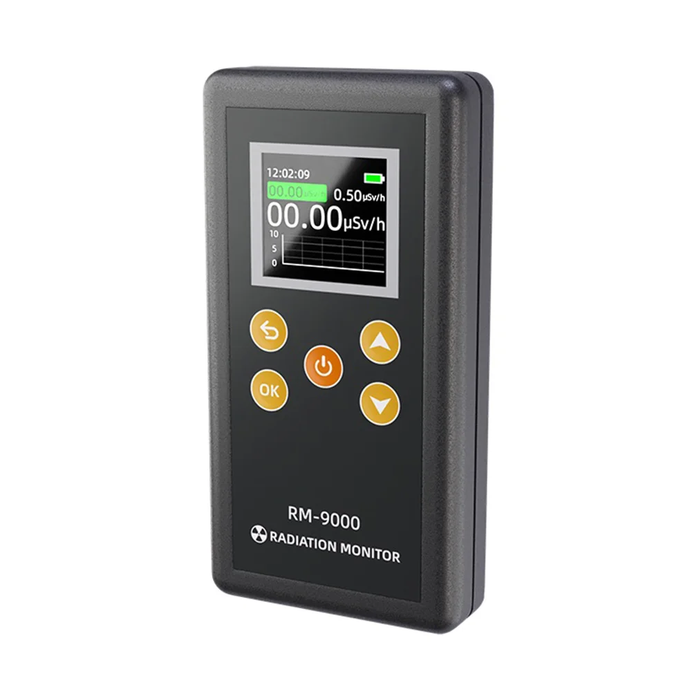 

X Gamma Beta Rays Nuclear Radiation Detector with Sound Alarm and Long Term Dose Tracking for Hazardous Area Use