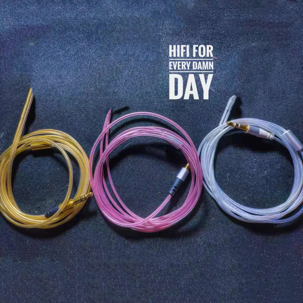 2 قطعة/الوحدة 1.3 متر 18 الأساسية الألومنيوم احباط سلك استبدال الصوت كابل سماعة صيانة سلك Earphone بها بنفسك سماعة كابل الملحقات