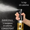 200/300ml Oil Spray Bottle BBQ Cooking Olive Oil Sprayer Kitchen Baking Oil Spray Empty Bottle Vinegar Bottle Dispenser 5
