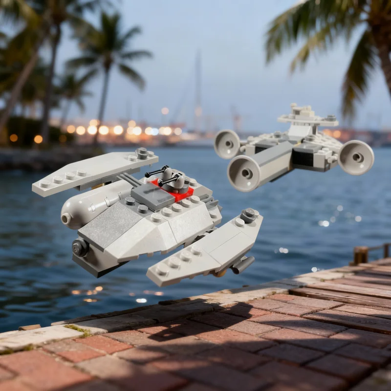 

117pcs MOC Star Battle Classic Mini Haulcraft Arrestor Cruiser Model Toys Building Blocks Architecture Christmas Gift Education