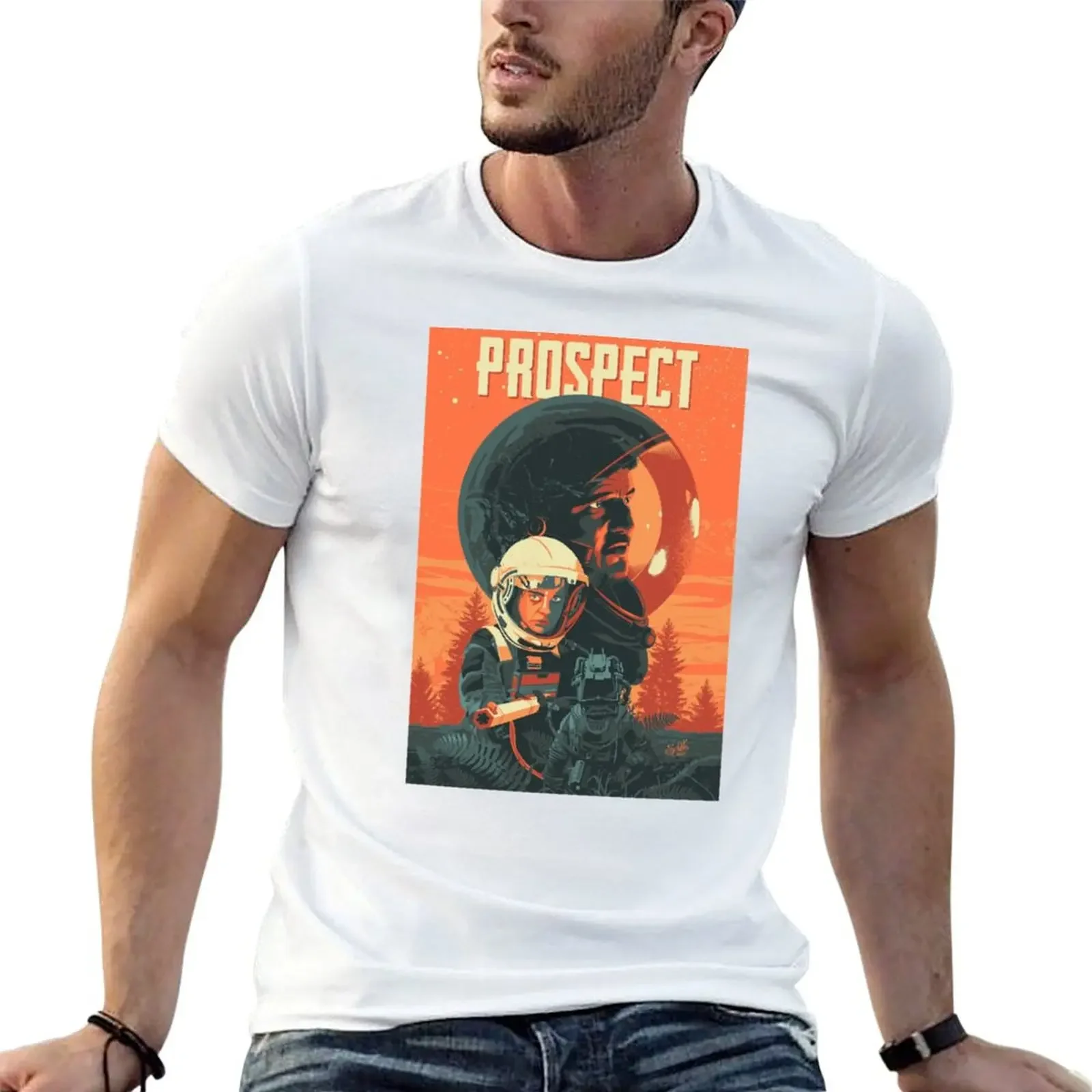 Prospect Movie Art T-shirt for a boy quick-drying mens graphic t-shirts