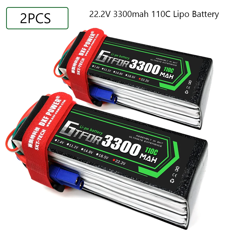 

GTFDR 7.4V 11.1V 15.2V 14.8V 22.2V 2S 3S 4S 6S 3300mAh 5200Mah 6300Mah 6500mAh 6200mAh 6750mAh 8000mAh 7000mAh Lipo Batteries