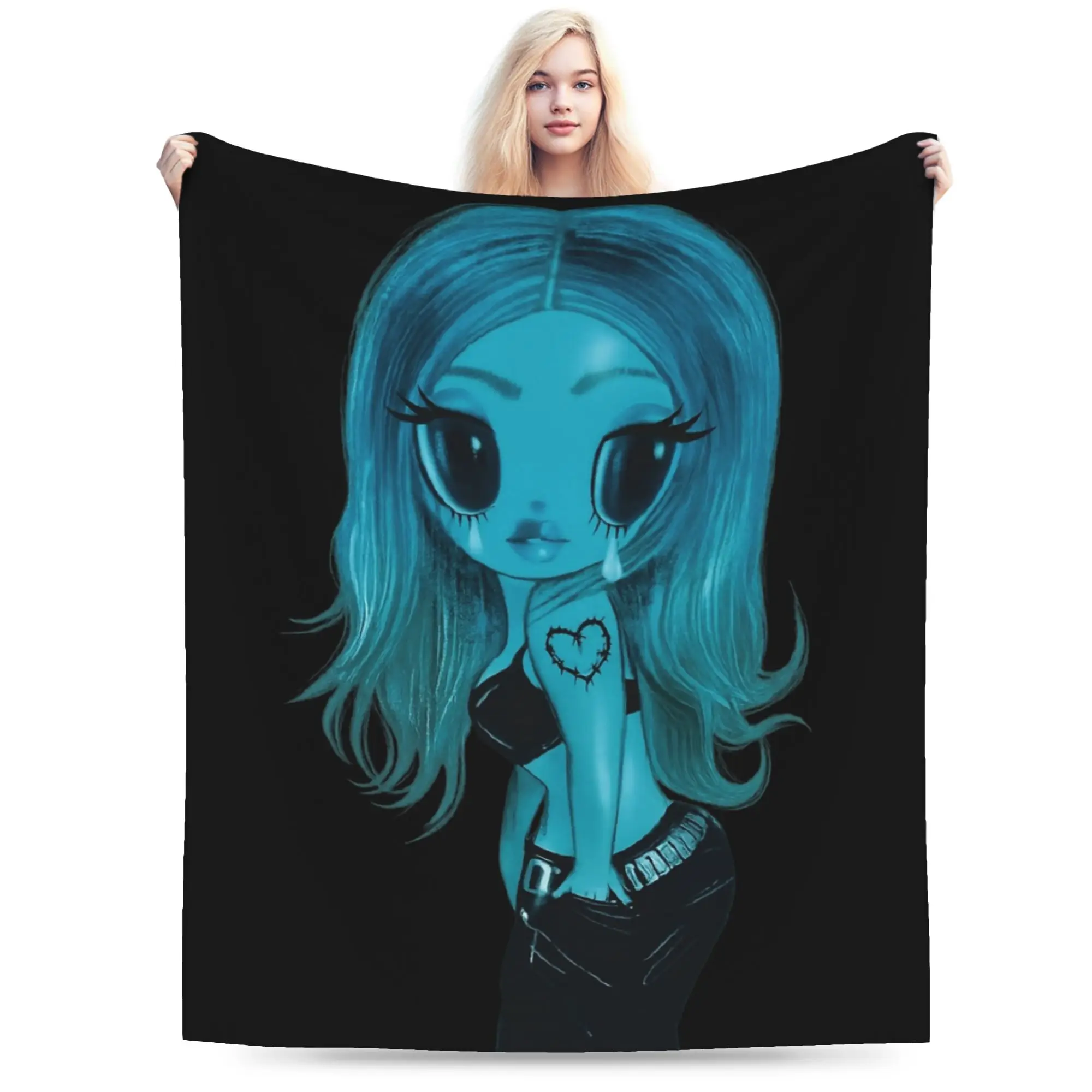 K-Karoled G NMADST New Album Blanket Multiple Sizes Cozy and Lightweight  Throw Blankets for Sofa Couch and Bed