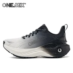 ONEMIX 2024 jesienne trampki oddychające buty do joggingu mężczyźni lekkie damskie sportowe tenisówki męskie buty gimnastyczne Outdoor męskie buty sportowe