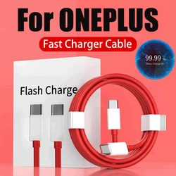 Oneplus 65W 6A SUPERVOOC 2.0 Super Fast Charging Cable USB A Type-C to Type-C Data Cable For Oneplus12 11 11R 10R Nord 3 CE3 N30