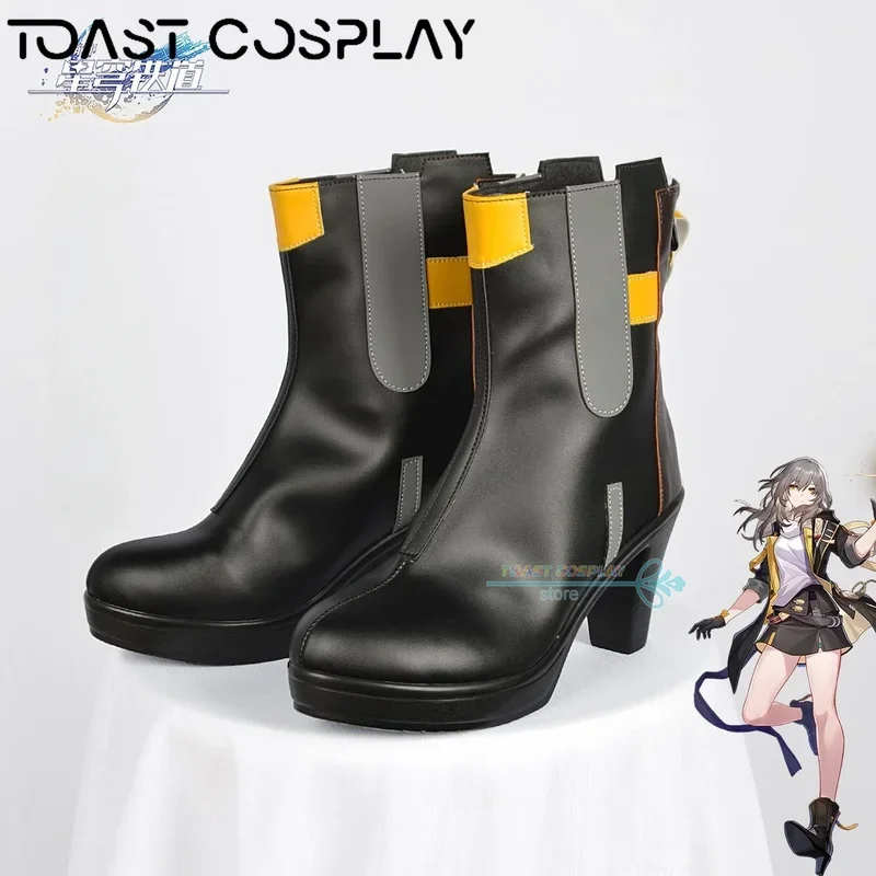 Trailblazer Honkai Star Rail Cosplay Shoes Anime Game Boots Comic Trailblazer Cosplay Costume Prop Shoes for Con Halloween Party