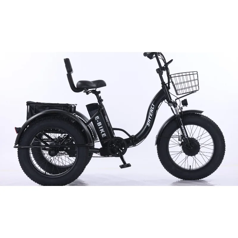 Tricycle high carbon steel aluminum alloy material unisex 20 inch fat tire