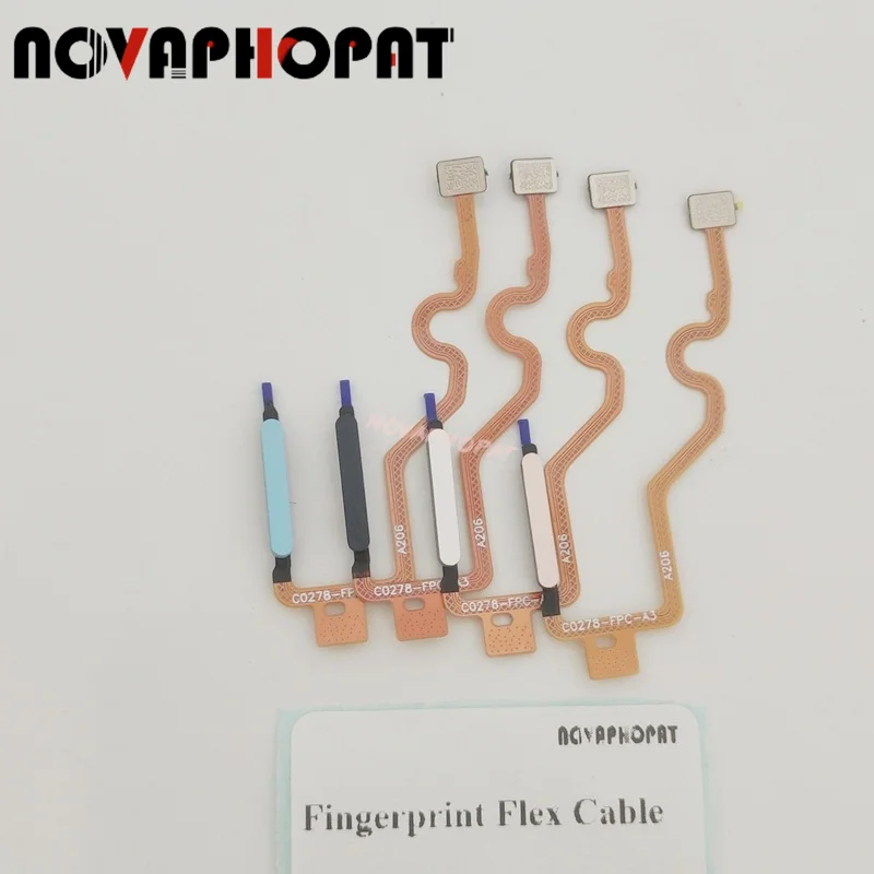 

For Tecno Spark 10C Ki5 Ki5k Ki5m Fingerprint Flex Power On Off Switch Home Control Unlock Key Button Sensor Volume Flex Cable