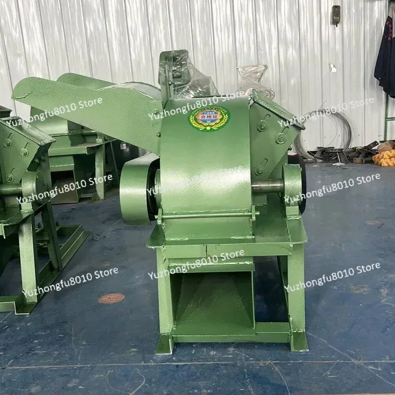 Industrial Wood Chipper Shredder Machine, Wood Crusher Grinder for Waste Branch Log Sawdust Making Equipment