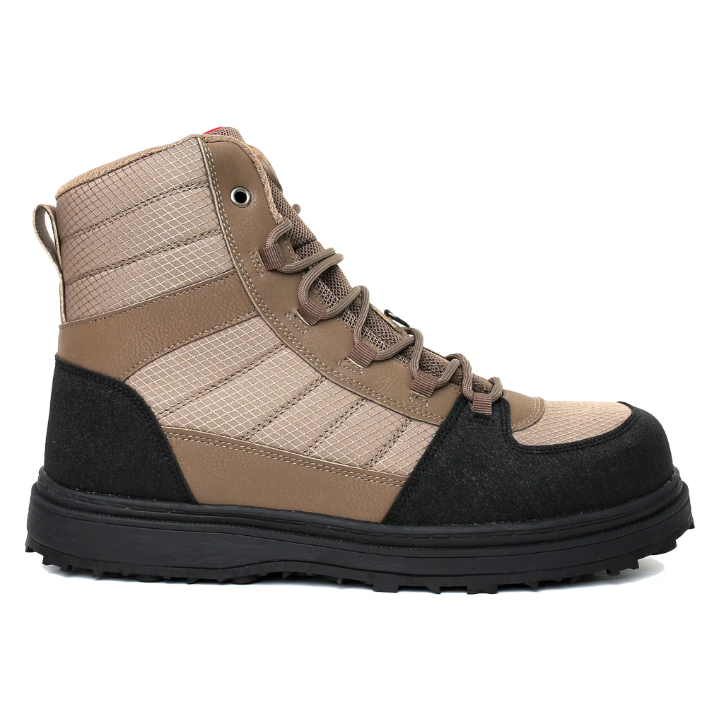 Angeln Watstiefel für Herren, Gummisohle, leicht, rutschfest, für die Jagd, Wathose mit Gummiunterseite und Watstiefeln aus Metall – Detail 12