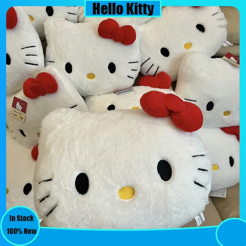 

Miniso Sanrio Hello Kitty Pillow Plush Doll Rabbit Pillow Plush Mini White Rabbit Plush Doll Brooch Gift