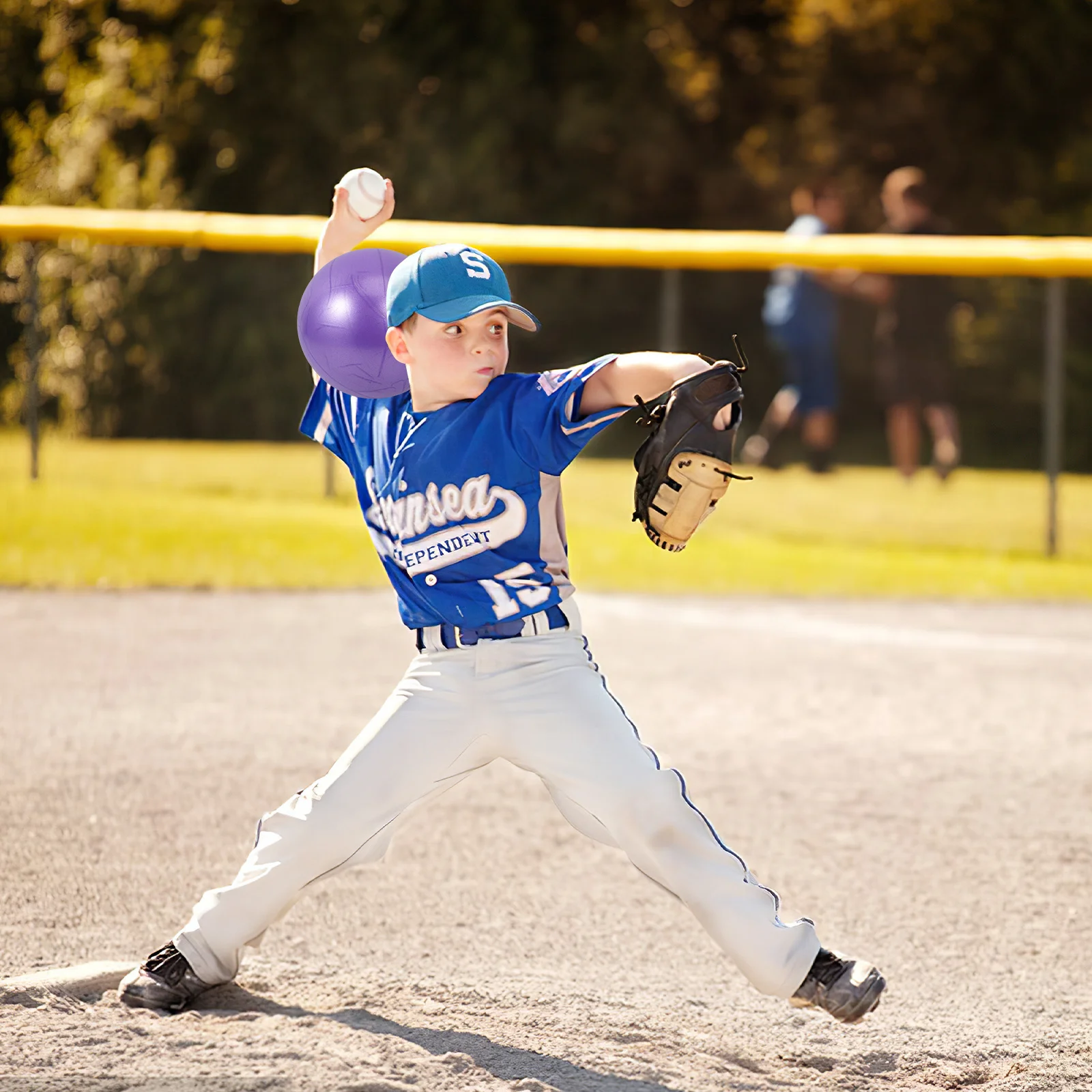 

4Pcs Baseball Connection Training Balls Improve Arm Strength Hitting Pitching Baseball Supplies Connection Ball