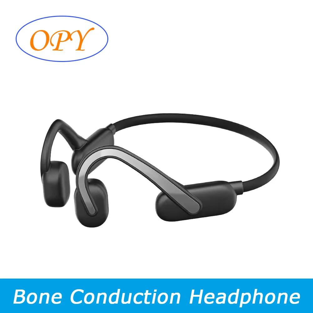 

OPY E6 Bone Conduction Bluetooth Headphone Sports Earphone Waterproof Wireless Headset with Mic Ear Hook TWS Bass Hifi Stereo