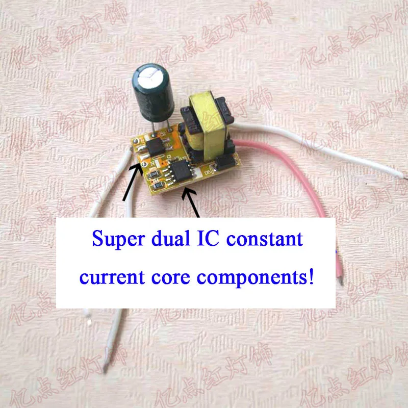 Constant Current LED Driver Transformer Bare Board LED Light Cup E27 Screw Power Supply for High Power LED Bulbs