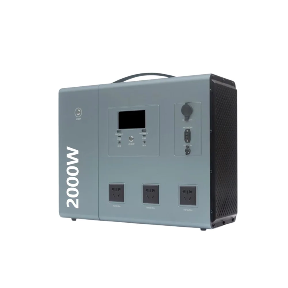 Portable Power Stations 600W 1200W 2000W Multi-Function Energy Storage Outdoor Emergency Power Supply