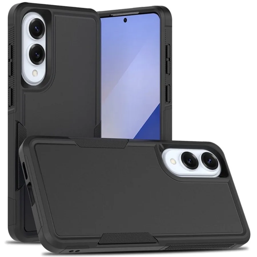 

for Samsung Galaxy S25 Edge Phone Case, Heavy Duty Rugged Shockproof Full Body Protection Cover for Samsung S25 Edge Black