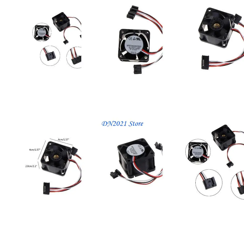 

F3KE Новый оригинальный Fanuc System Drive вентилятор 4CM 9PF0424H303 A90L-0001-0580#A 24V 0,095A вентилятор охлаждения