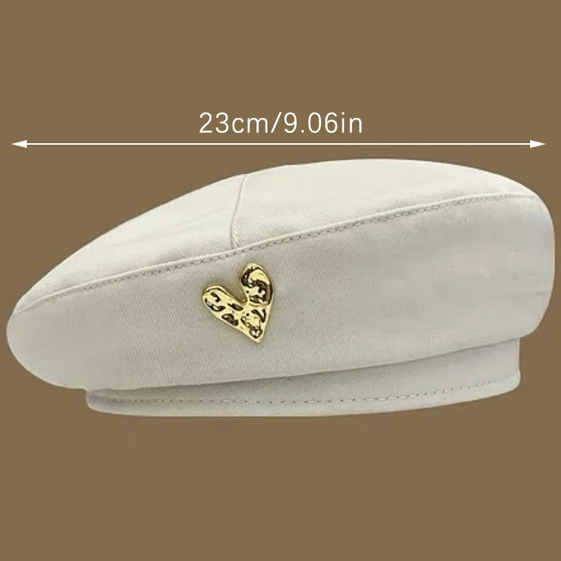 Cotton Women Berets Winter Hats Vintage French Plaid Top Military Cap Painter Hat Autumn Winter Street Octagonal Beret Caps