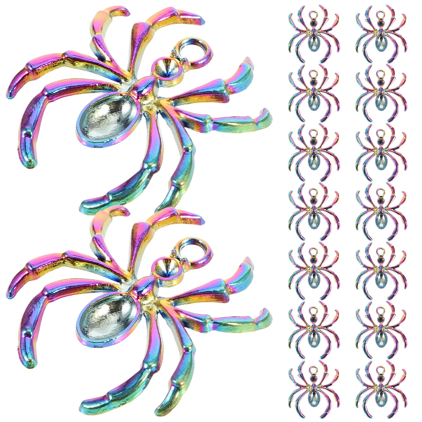 

20Pcs Alloy Spider Charms Pendants for DIY Necklace Bracelet Earring Making Findings Spider Pendant DIY Earrings Accessories