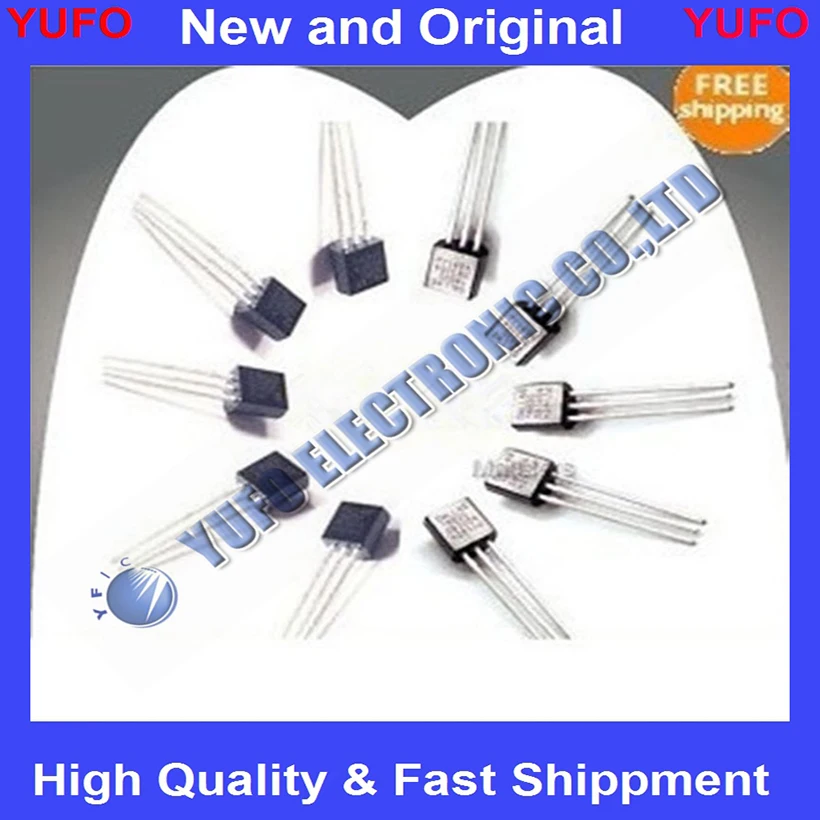 Free Shipping 2pcs DS18B20 DS1820 1-Wire Digital Thermometer