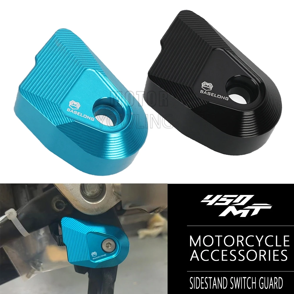 

450MT 2024 2025 2026 Motorcycle Sidestand Side Stand Switch Protector Guard Cover Cap FOR CFMOTO CF MOTO Ibex450 450 MT Ibex 450