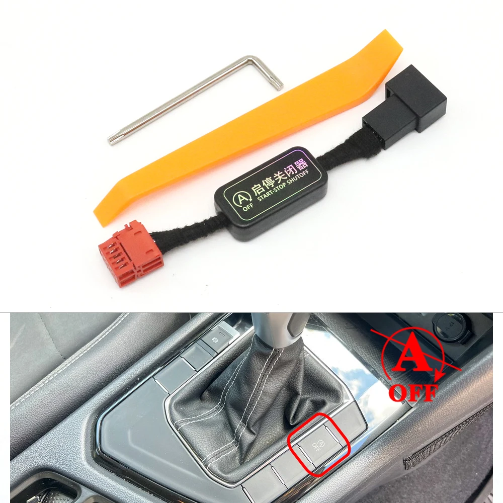 

Automatic Start Stop Disable Eliminator Engine Off Closer Device Delete Canceller Cable Plug For VW Volkswagen Taos 2021-2025