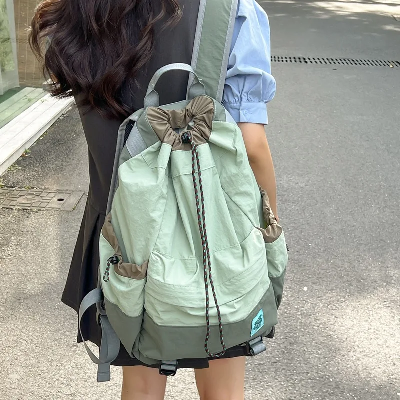 

Japanese Casual Women Shoulders Backpack Outdoor Sports Mountaineering Large Capacity Travel Backpack Girls Student Schoolbag